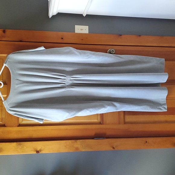 Barefoot Dreams Cozy Terry V- Neck Caftan Size 1X - Picture 2 of 8